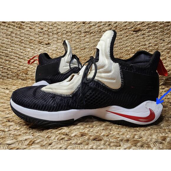 Nike LeBron Soldier 14 Basketball Shoes Men\'s 12 Black Lace Up Athletic Sneakers main image 4